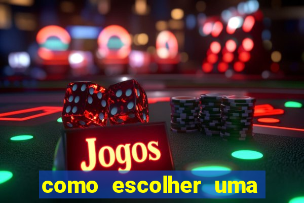 como escolher uma boa cartela de bingo